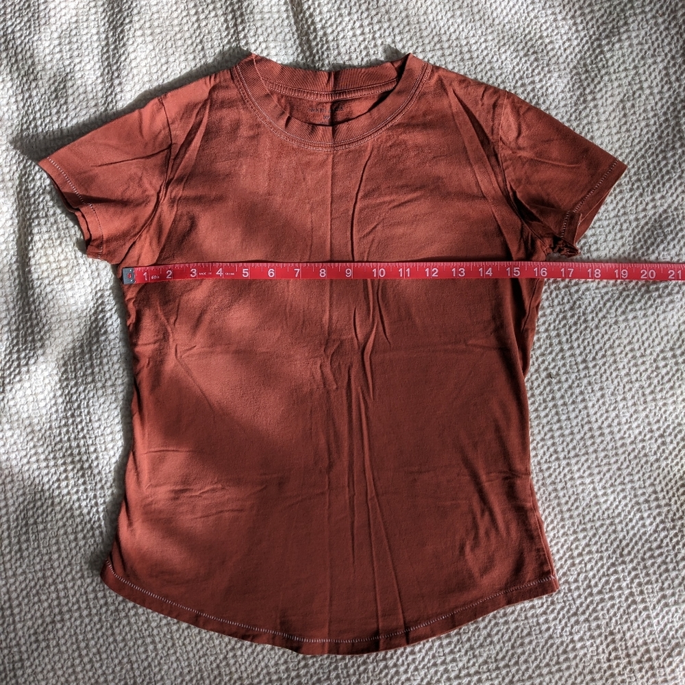 Tradlands Cotton Tee In 'Rust'' - image 2